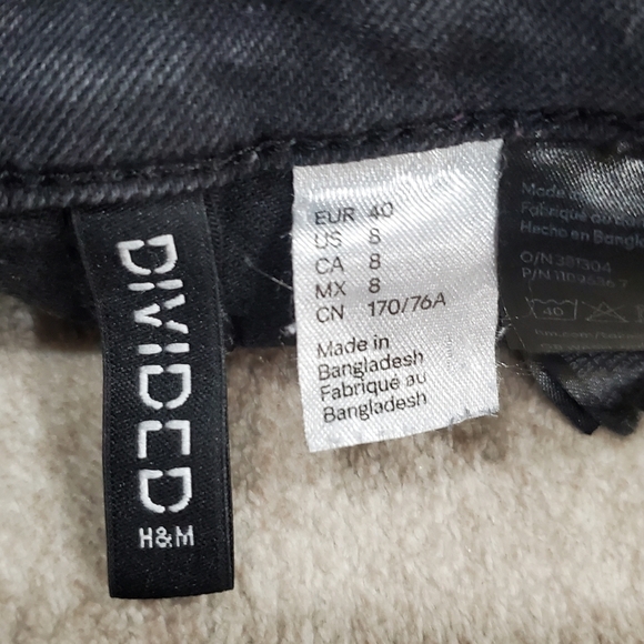 Women's Black Flared Jeans - Picture 7 of 8